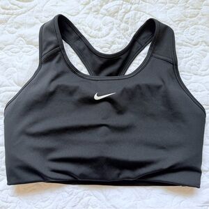 Nike Women's Black and White Sports Bra